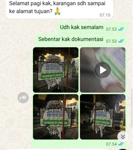 Pengiriman Papan Bunga Selamat Kaligawe Pedan
