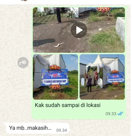 Pengiriman Karangan Bunga Kaligawe Pedan
