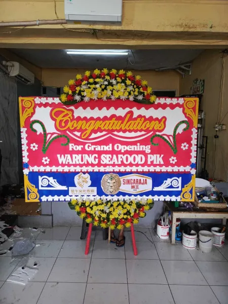 Papan Bunga Ucapan Selamat Kaligawe Pedan