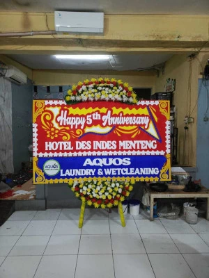 Papan Bunga di Kaligawe Pedan